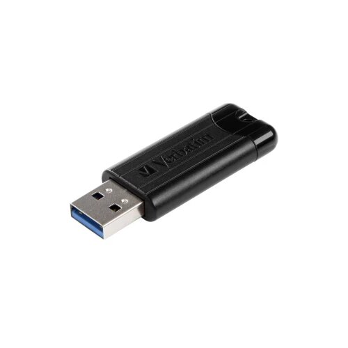Verbatim Pin Stripe 3.0 USB Stick 256 GB Crna 49320 USB 3.0 Slike