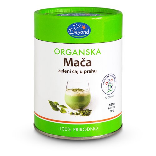 Beyond Mača zeleni čaj u prahu organic 50g Slike