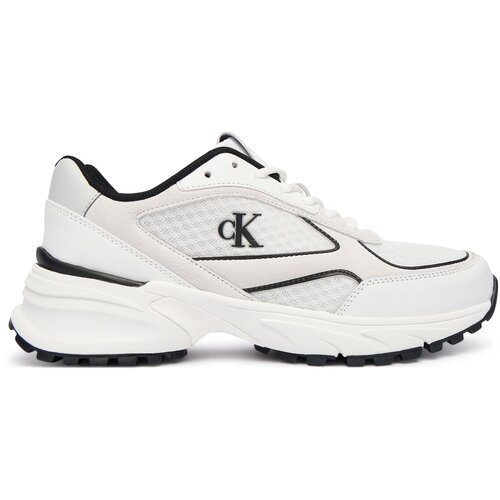 Calvin Klein Superge Hike Runner Mesh Mix Met Mg YW0YW02009 Bela Slike