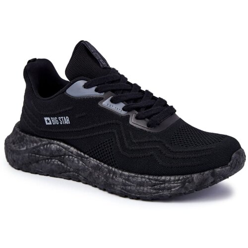 Big Star Light Men's Sports Shoes KK174018 Black Cene