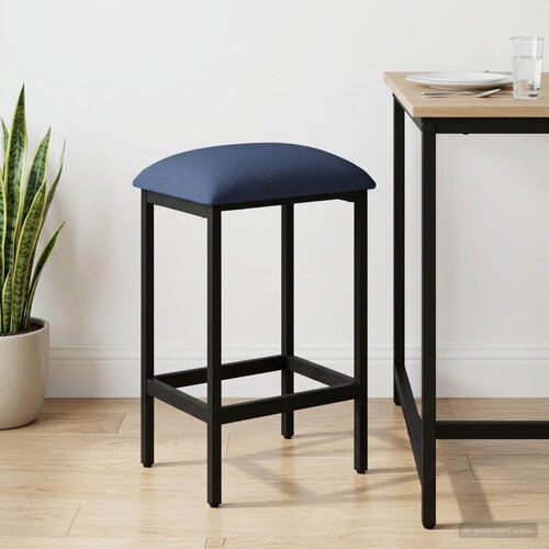  stolica Plava 40 x 32 x 74 cm Konstruirano drvo Cijene
