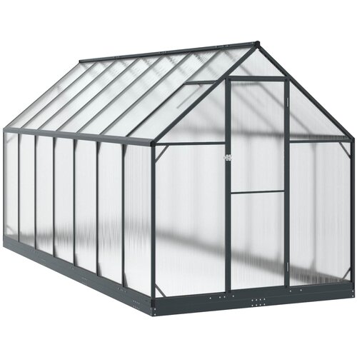  Vrtni staklenik s vratima Antracit 183,5 x 423,5 x 207 cm Cijene