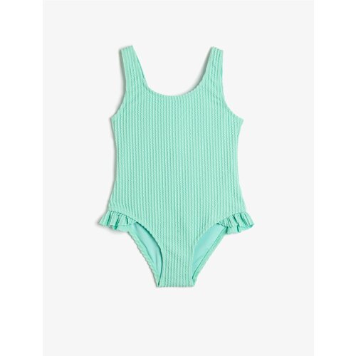 Koton Swimsuit - Green - Plain Slike
