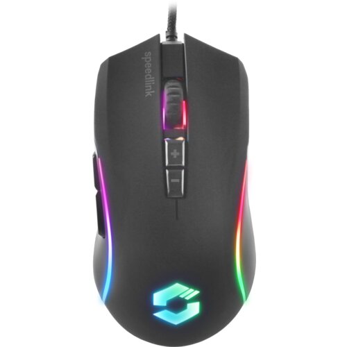 Speedlink Mi&amp;scaron; Zavos, 6400 dpi, gumirani, crni Slike
