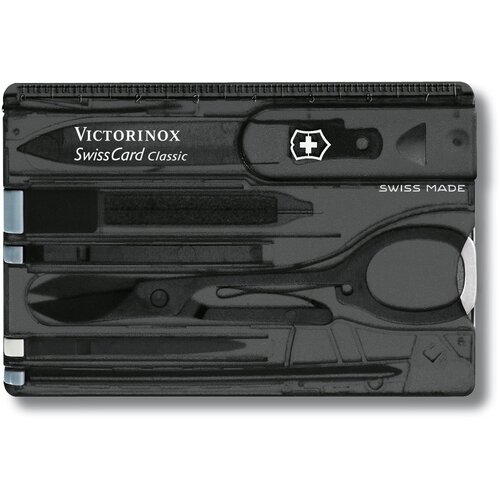 Victorinox SwissCard Black Transparent Cijene