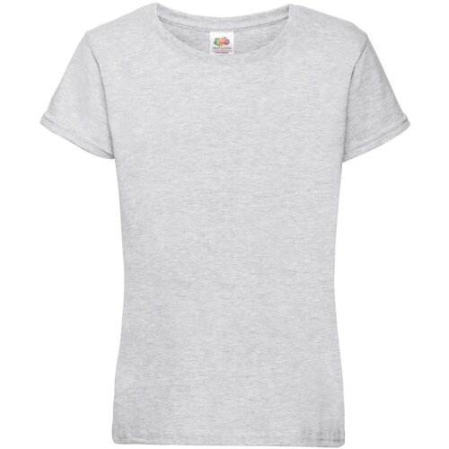 Fruit Of The Loom Girls&amp;#039; T-shirt Sofspun 610150 100% cotton 160g/165g Slike