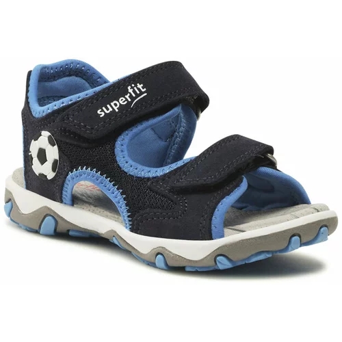 Superfit Otvorene cipele ''Mike 3.0' mornarsko plava / azur / crna / bijela