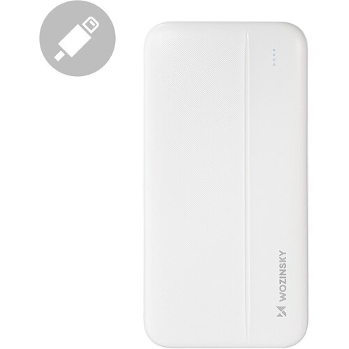 Wozinsky Powerbank Li-Po 10000mAh 2xUSB bel, (21533820) Slike