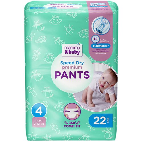 MAMMA&BABY pants pelene 4 22kom Cene