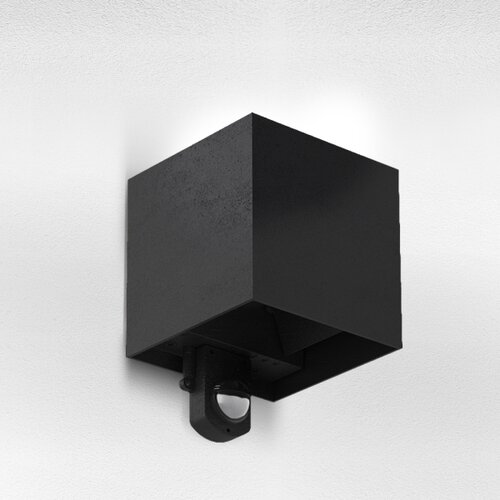  Brilagi - LED spolja&amp;scaron;nje zidno svetlo sa senzorom CUBE LED/6W/230V crno Slike