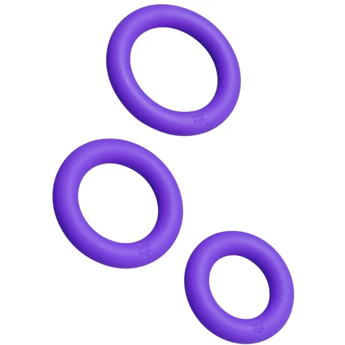 ROMP Remix Trio Penis Rings Violet