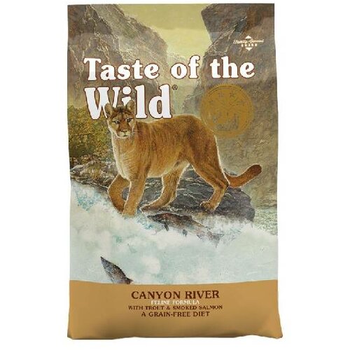 Taste Of The Wild suva hrana za mačke canyon river feline pastrmka i dimljeni losos 2kg Cene