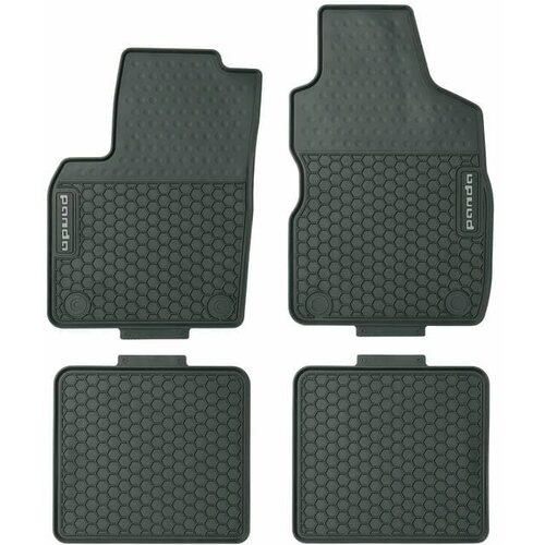 Schweizer Tipske gumene patosnice za Fiat 1 Bravo 2007+, Crne Slike