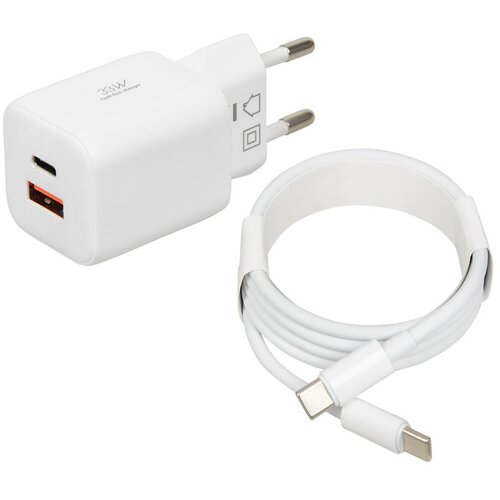 IBox C-42 GaN PD33W Wall charger, White Slike