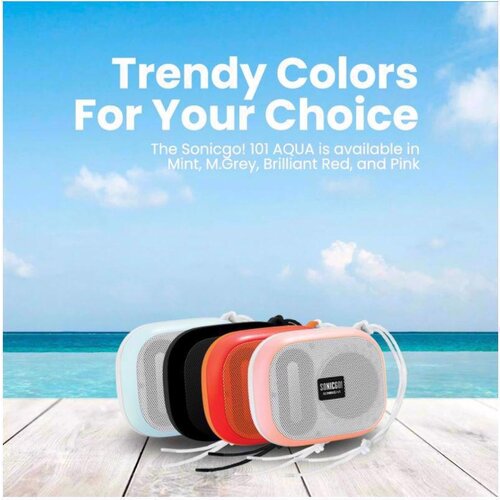 Sonicgear SONICGO! 101 AQUA Mint bluetooth zvučnik Cene