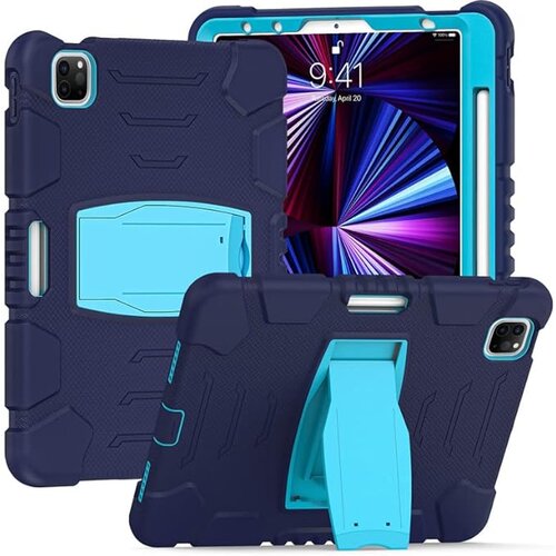 JTech Ohi&scaron;je za iPad Pro 12,9" s stojalom in držalom za pisalo Modro, (22025413) Cene