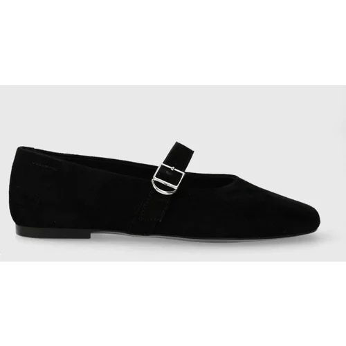 Vagabond Shoemakers Balerinke iz semiša JOLIN črna barva, 5608.040.20