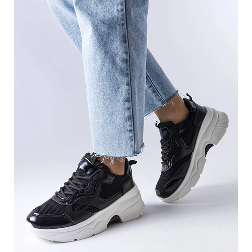 Gemre Black women&amp;#039;s sneakers S&amp;eacute;guin Slike