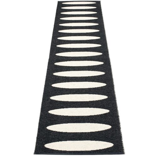 Pappelina črn zunanji in notranji tekač 70x300 cm ella black &amp;ndash; Slike