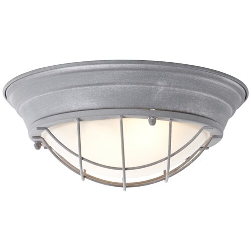 Brilliant plafonska lampa typhoon 2xE27/30W/230V fi 34 cm siva Slike