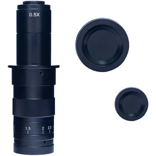 Rosfix ODM-180X Objektiv za Digitalni Mikroskop 180x &amp;ndash; C‑Mount Zoom Optika, Visoka Natančnost | C‑Mount 25 mm, Delovna 100&amp;ndash;120 mm, (5000244500) Slike