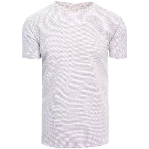 DStreet T-shirt męski we wzory cappuccino Cijene