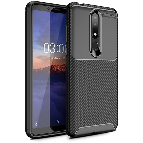  Maska za Nokia 31 Plus crna Carbon Defender Cene