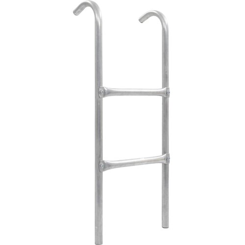  Ljestve za trampolin s 2 prečke čelične srebrne 72 cm (pogodno za visinu od 65 cm) Cene