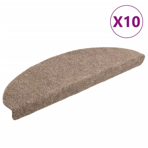 Maison Chic Samolepilne Preproga, Ruge za stopnice 10 kosov krem 65x21x4 cm, (22120560) Cene