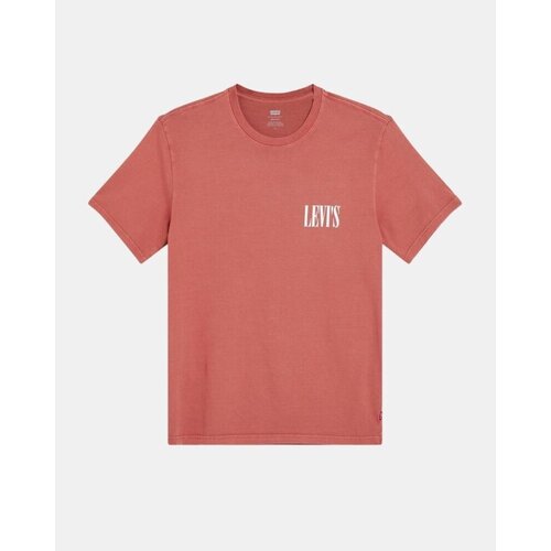 Levi&amp;#039;s Majice s kratkimi rokavi 16143 1918 RELAXED FIT Rdeča Slike
