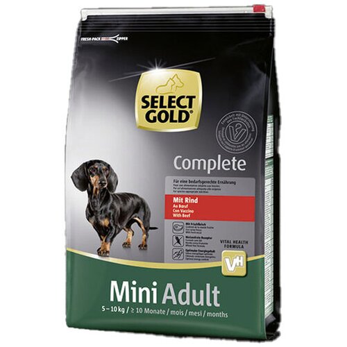Select Gold Complete Mini Adult govedina 10 kg Cene