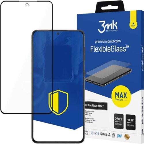 3mk OVITEK IZ KALJENEGA STEKLA FLEXIBLEGLASS MAX ZA SAMSUNG GALAXY S24, (21976591) Slike