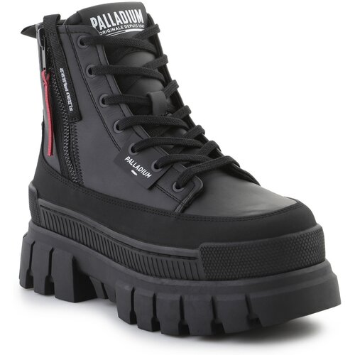 Palladium Pol&amp;scaron;kornji Revolt Boot Zip Lth 98859-001-M Črna Slike