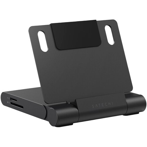 Satechi Zložljivo iPad stojalo z USB-C 4K hubom, Črna, (5000277126) Cene