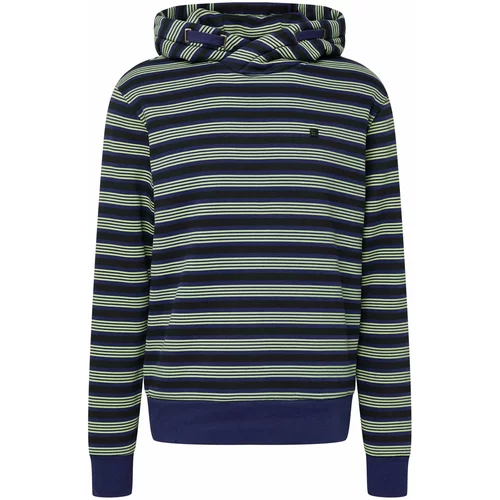 ALIFE AND KICKIN Sweater majica 'JohnAK' mornarsko plava / zelena / crna