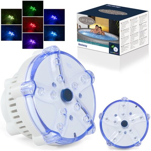 Bestway LED lampa za SPA jacuzzi 7 boja energetski &scaron;tedljivih dioda 60303 Cijene