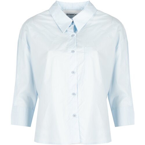 Silvian Heach Srajce &amp;amp; Bluze GPP23345CA Modra Slike