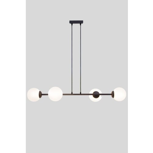  Visilica na sajli FIRA 4xE27/60W/230V crni Slike