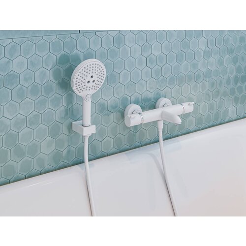 Hansgrohe termostatska armatura za tu&amp;scaron;/kopalno kad Ecostat Comfort (13114670) - črna mat Slike