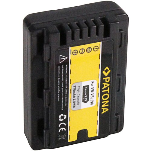 OTB baterija VW-VBY100 / VW-VBL090 za panasonic HC-V110 / SDR-S50 / SDR-T50, 850 mah kompatibilna Slike