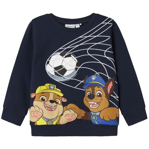 Name it Majica &amp;#039;NMMJAAKO PAW&amp;#039; modra / mornarska / črna / bela Slike