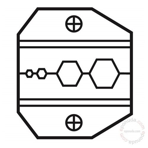 Pro modul za univerzalna klješta za krimpovanje RG-58/59 (1PK-3003D9) Cene