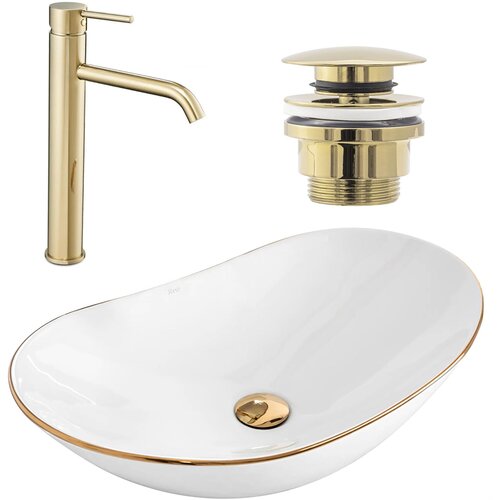 Rea Royal gold komplet robov + Lungo gold visok mešalnik + Lungo gold univerzalni vtič Cene
