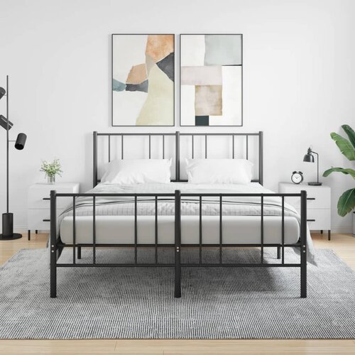 vidaXL Nočna omarica 2 kosa bela 40x35x47,5 cm inženirski les Cene