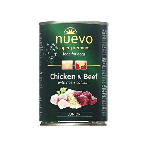 Nuevo Junior - pi&scaron;čanec in govedina 400 g Cene