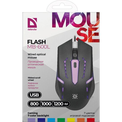 Defender MOUSE FLASH MB-600L OPTIC LED 1200dpi 4P Cijene