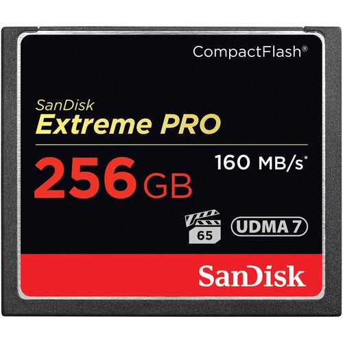 Sandisk Extreme Pro CF 256GB 160MB/s SDCFXPS-256G-X46 Slike
