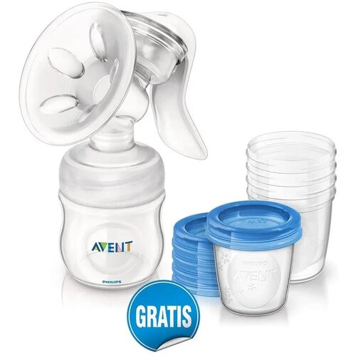 Avent PUMPICA ZA IZMAZANJE NATURAL 5772+GRATIS VIA SOLJE 5KOM SA POKLOPCIMA (SCF33020619) Slike