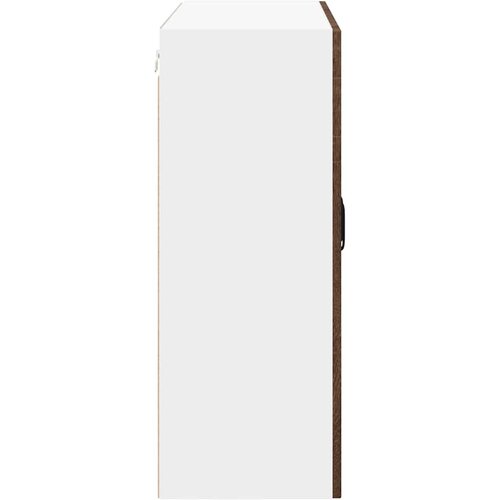  Ormar za Zid Lucca Smeđi hrast 80 x 31 x 80 cm Slike