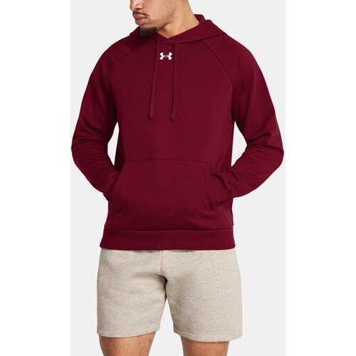 Under Armour Men's sweatshirt UA Rival Fleece Hoodie-RED - Men's Cene